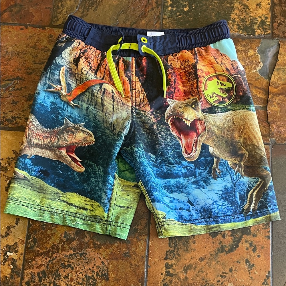 Jurassic World Print Swim Shorts